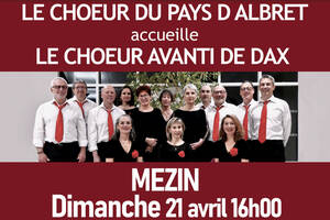 PRINTEMPS CHORAL EN ALBRET - CHOEUR DU PAYS d'ALBRET