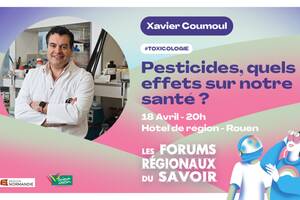 photo Conférence de Xavier Coumoul - Pesticides, quels effets sur notre santé ?