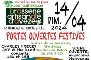 Portes Ouvertes Festives de la Brasserie Artisanale d'Avèze