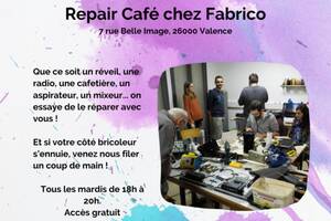 Repair café chez Fabrico