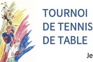 photo Tournoi de tennis de table jeunes