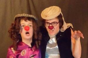 photo Stage clown parents-enfants