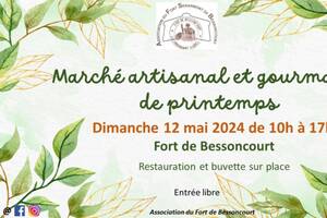 marché artisanal et gourmand de printemps