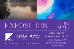 Exposition artistiques Galerie Kelly Arty