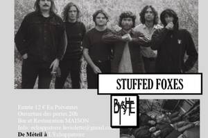 Concert Rock Méteil avec Bysshe et Stuffed Foxes