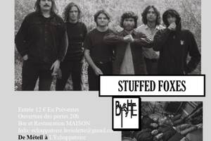 photo Concert Rock Méteil avec Bysshe et Stuffed Foxes