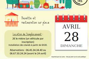 Vide grenier à Beaumotte les pin