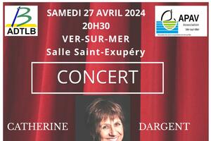 Concert Les 2 B : Brel et Bécaud par Catherine DARGENT