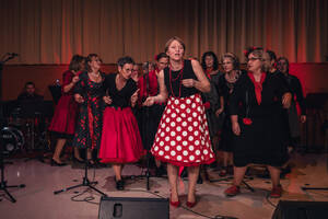 Concert de Dorli'Sings choeur de swing