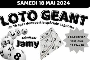 Loto Géant 49 Tirages dont partie spéciale cagnotte avec Jamy