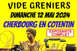 photo vide greniers à cherboourg - 12 mai 2024