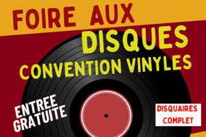 photo salon du vinyle, foire aux disques 12 octobre 2024 cherbourg