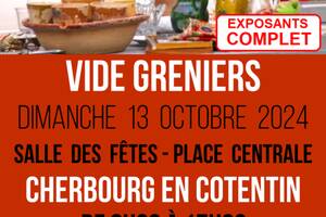 photo vide grenier à cherbourg 50100 - dimanche 13 octobre 2024