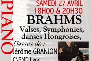 Piano A 4 mains- Brahms