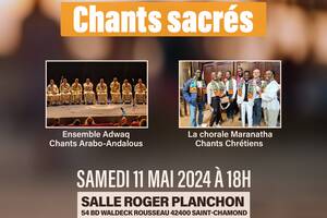 photo concert de chants sacrés