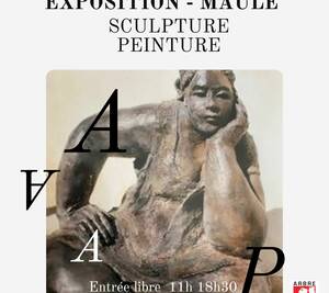 photo EXPOSITION SCULPTURES DESSINS ET GRAVURES MAULE