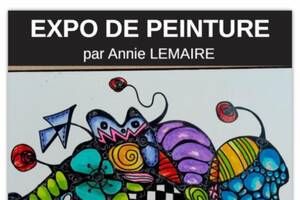 photo Exposition de peinture contemporaine