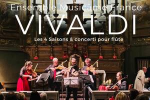 photo Concert 100% Vivaldi à Menton : Les 4 Saisons & concerti pour flûte