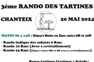 3ème RANDO DES TARTINES