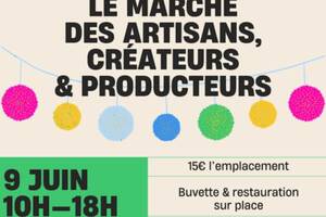 Marché d'artisans, créateurs et producteurs