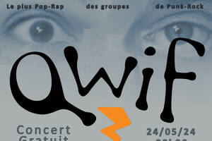 Concert de Qwif à Culture Rapide