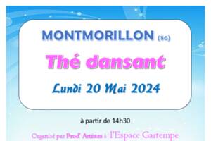 Thé dansant à MONTMORILLON (86)