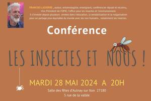 Conférence LES INSECTES ET NOUS