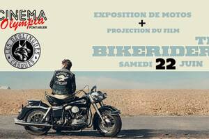 The Bikeriders - Expo de Motos sur le Parking du Cinéma