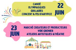 Marché de créateurs et producteurs et vide-greniers