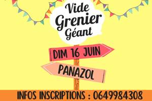 DIMANCHE 16 JUIN : GRAND VIDE-GRENIER DE PRINTEMPS à PANAZOL (Limoges)