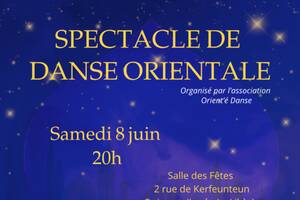 Spectacle de danse orientale