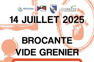 photo BROCANTE - VIDE-GRENIER DU 14 JUILLET 2025 - MEYSSAC