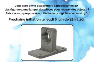 photo Initiation à la modélisation 3D chez Fabrico