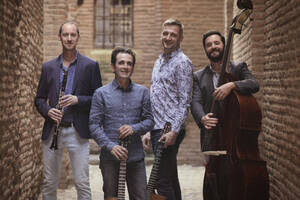 Tchiki Swing en concert pour le Folk Club de Cahors avec Jazz Manouche