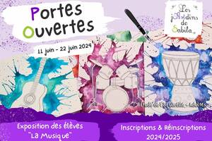 PORTES OUVERTES - EXPOSITION DES ELEVES 2023/2024