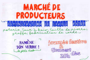 photo Marché de producteurs et démonstrations de savoir-faire