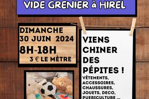 Vide grenier à Hirel