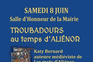 TROUBADOURS AU TEMPS D'ALIENOR