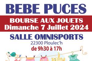 bebe puces 0-16ans Salle des sports Ploulec'h