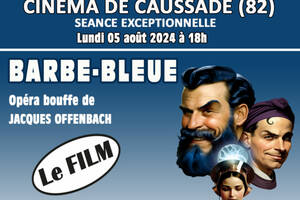 photo Projection BARBE-BLEUE - Opéra-Bouffe