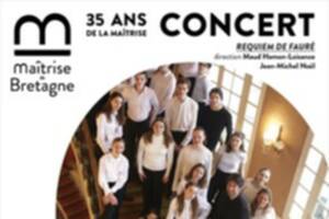 Concert Anniversaire des 35 ans de la Maîtrise de Bretagne