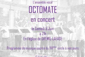 Ensemble vocal Octomathe - Chant sacré du XVIème siècle à nos jours