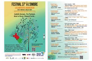 FESTIVAL 37 Degrés à l’ombre, LES ARTISTES AUDACIEUX à AMBOISE