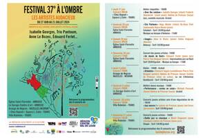 FESTIVAL 37 Degrés à l’ombre, LES ARTISTES AUDACIEUX à TOURS