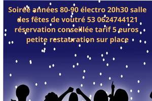 soirée années 80 90 électro