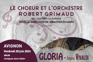 Concert Choeur et orchestre Robert Grimaud L'Isle sur la Sorgue