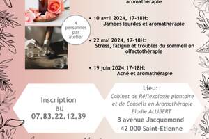 Atelier d'aromathérapie sur le thème de l'acné