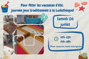 Animation Jeux traditionnels à la ludothèque