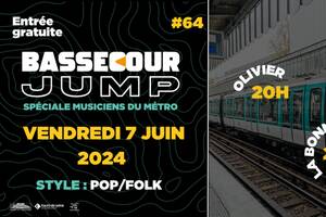 Bassecour Jump #64 w/ Spéciale Musiciens du Métro