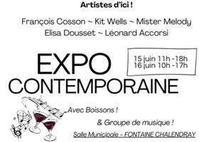 Exposition Peintures, Sculptures & Musiciens